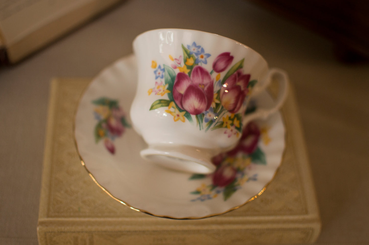 Tea Cup Candle ROYAL ALBERT - TULIPA