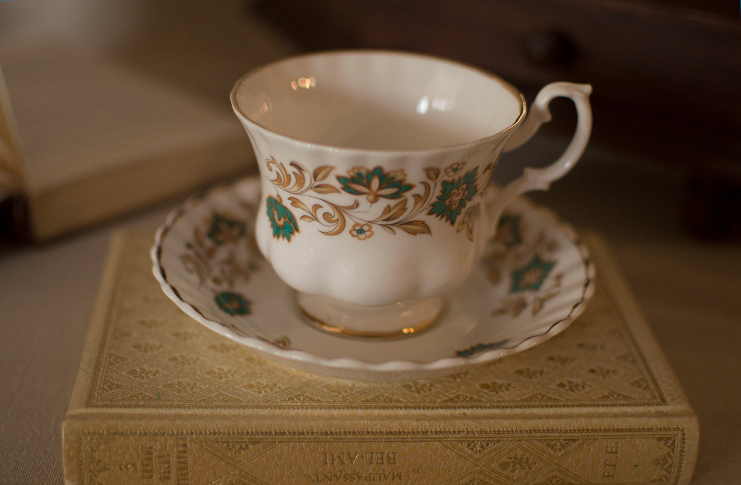 Tea Cup Candle - ASHLEY