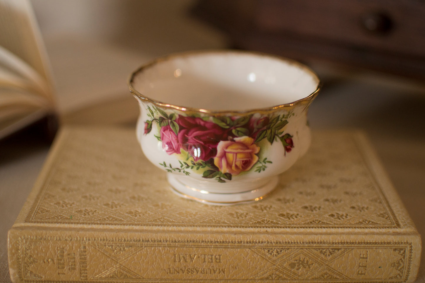 Porta-panna Candle ROYAL ALBERT - OLD COUNTRY ROSES
