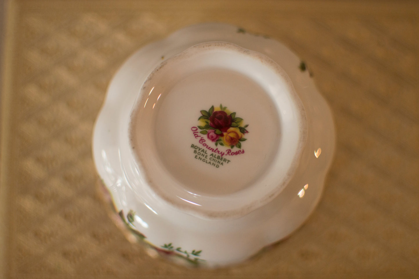 Porta-panna Candle ROYAL ALBERT - OLD COUNTRY ROSES