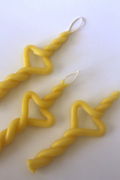 Coppia Heart Candles ~ Duplero San Valentino - Le Inseparabili