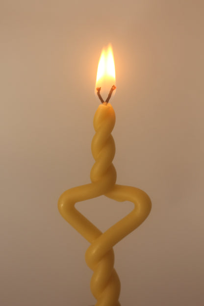 Coppia Heart Candles ~ Duplero San Valentino - Le Inseparabili