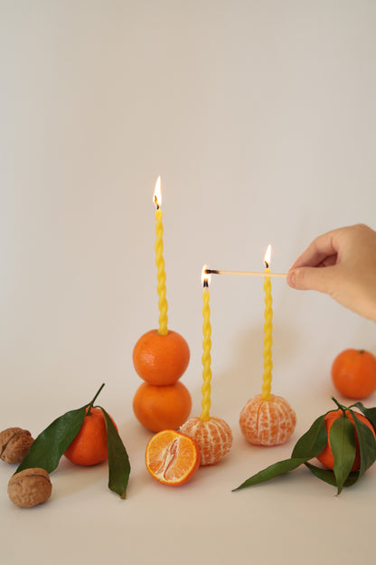 Candele Inseparabili - twisted birthday candles