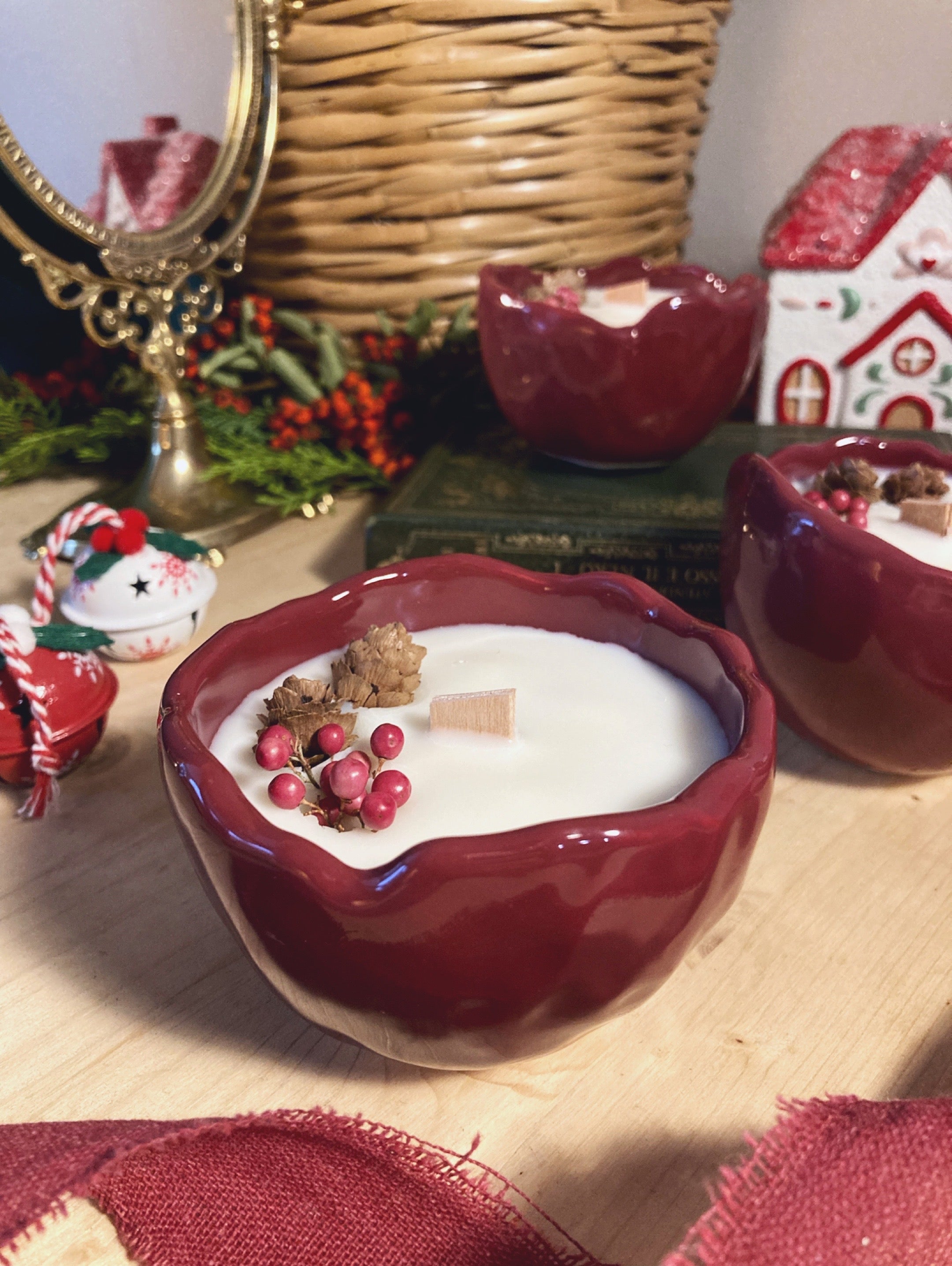 Pottery Candle MELINA